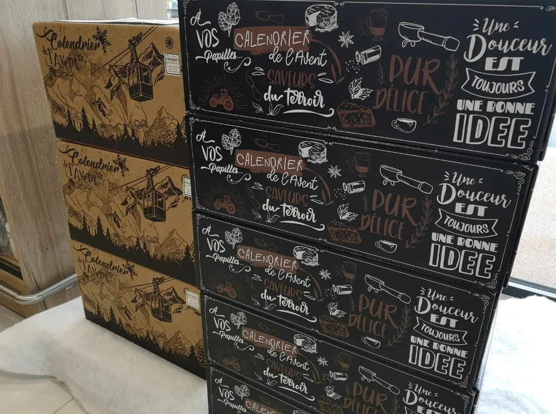 Calendrier avent pressoir des gourmands