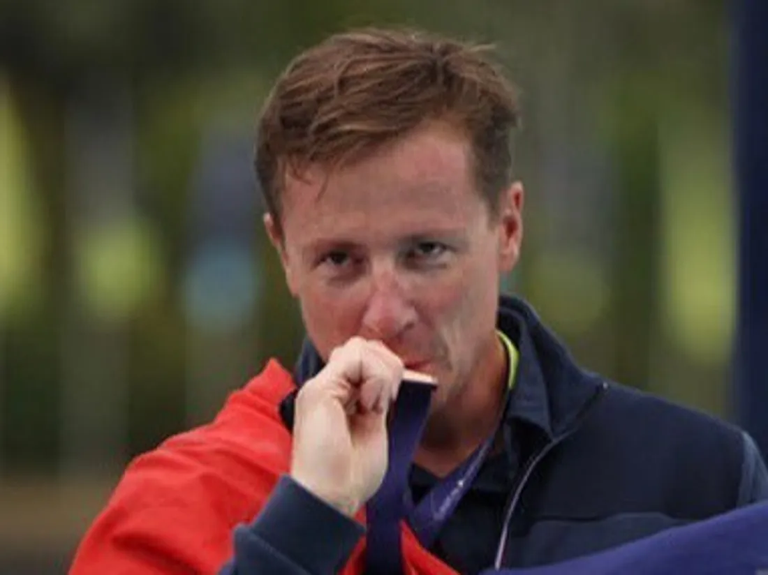 Eddie Potdevin médaille bisou