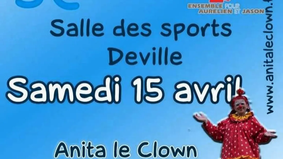 Epaj Anita le clown 15 avril