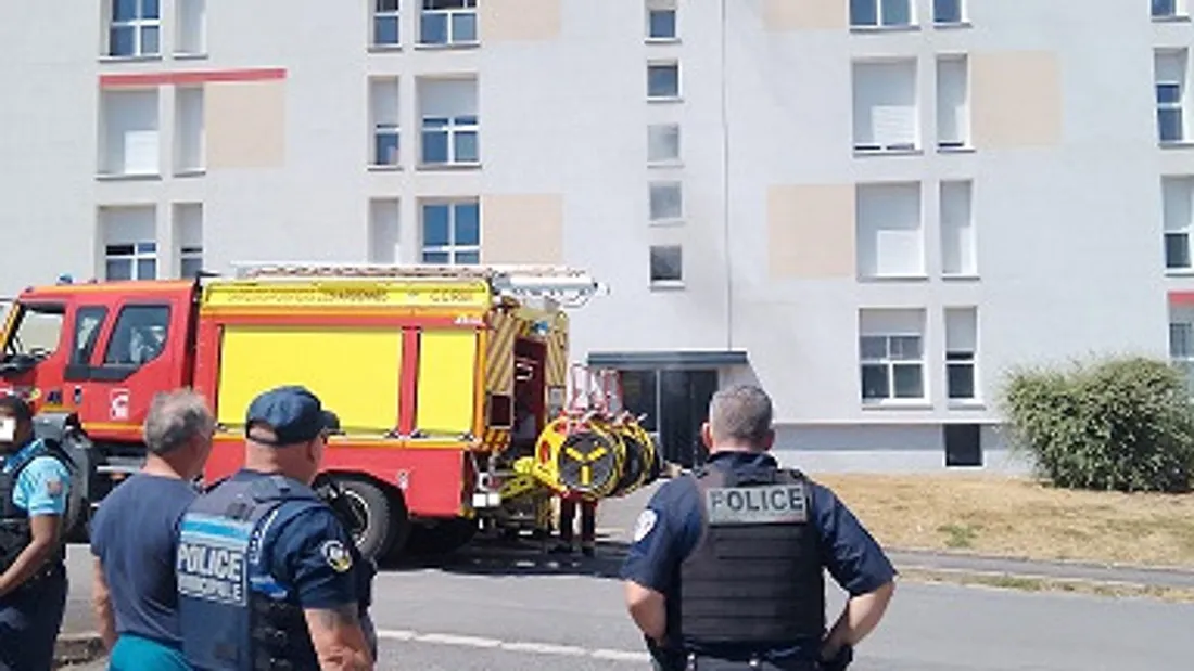 Incendie rue de la Céramique Revin