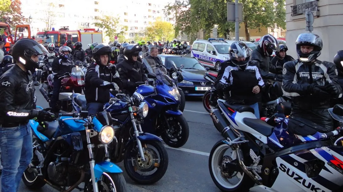 Motards des Ardennes - Illustration