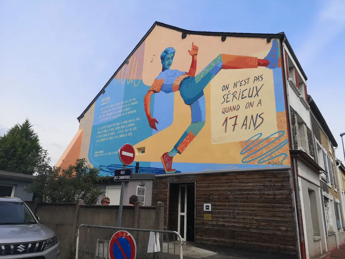 Fresque Rimbaud Roman