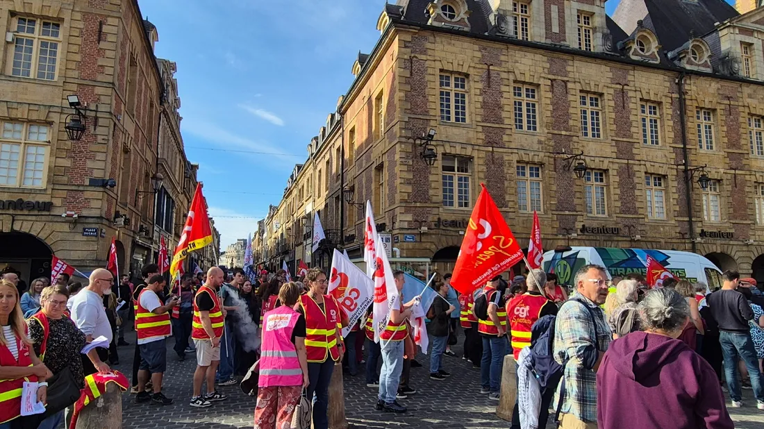 Manifestation grève fonction publique