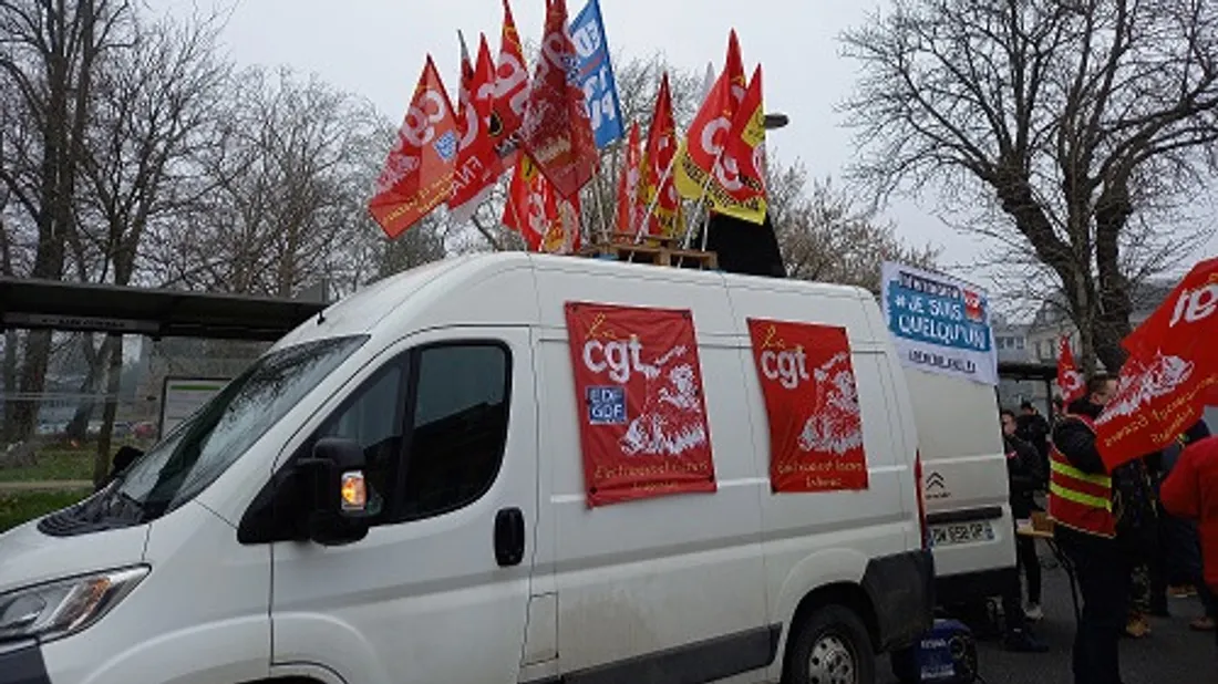 Manifestation intersyndicale - archives