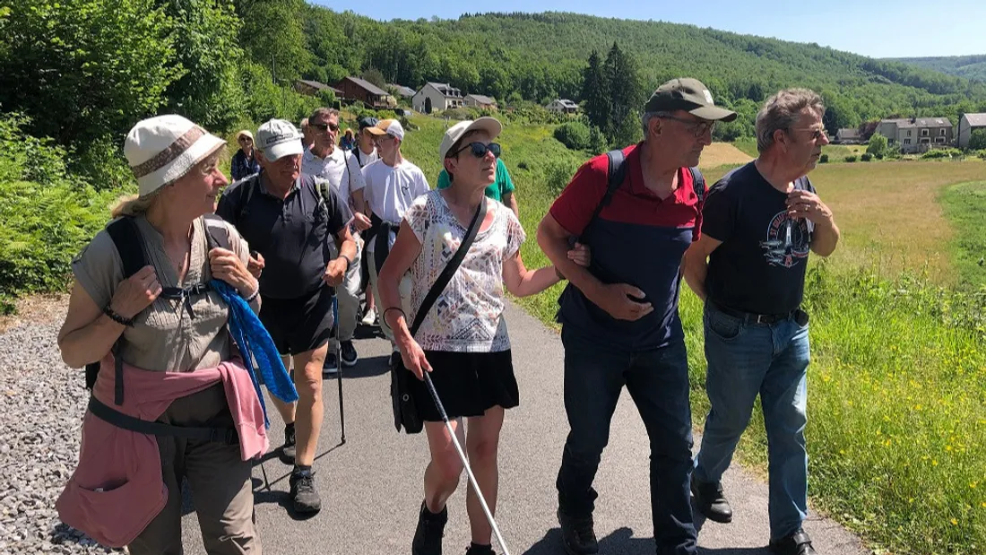 Je marche avec la Semoy