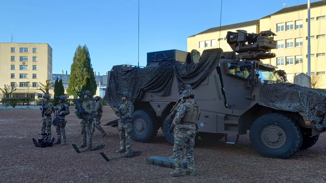 Nouveau treillis et griffon du 3ème RG