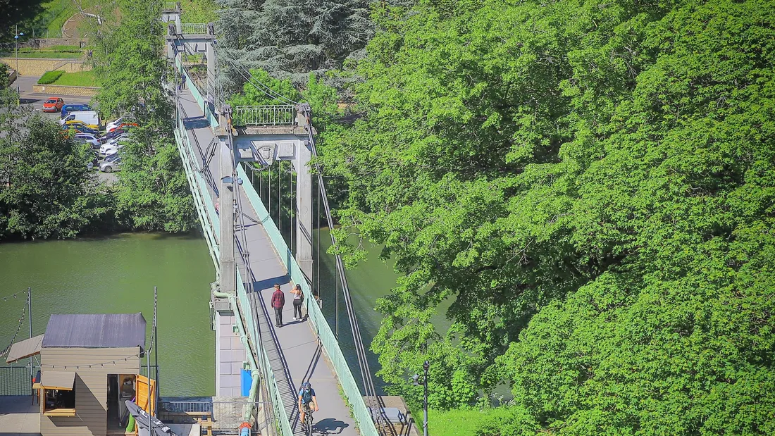 passerelle Mont Olympe