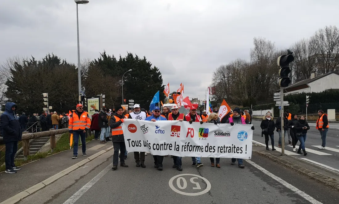 manif réforme retraites syndicats