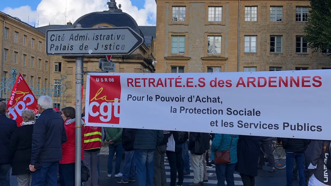Manifestation des retraités