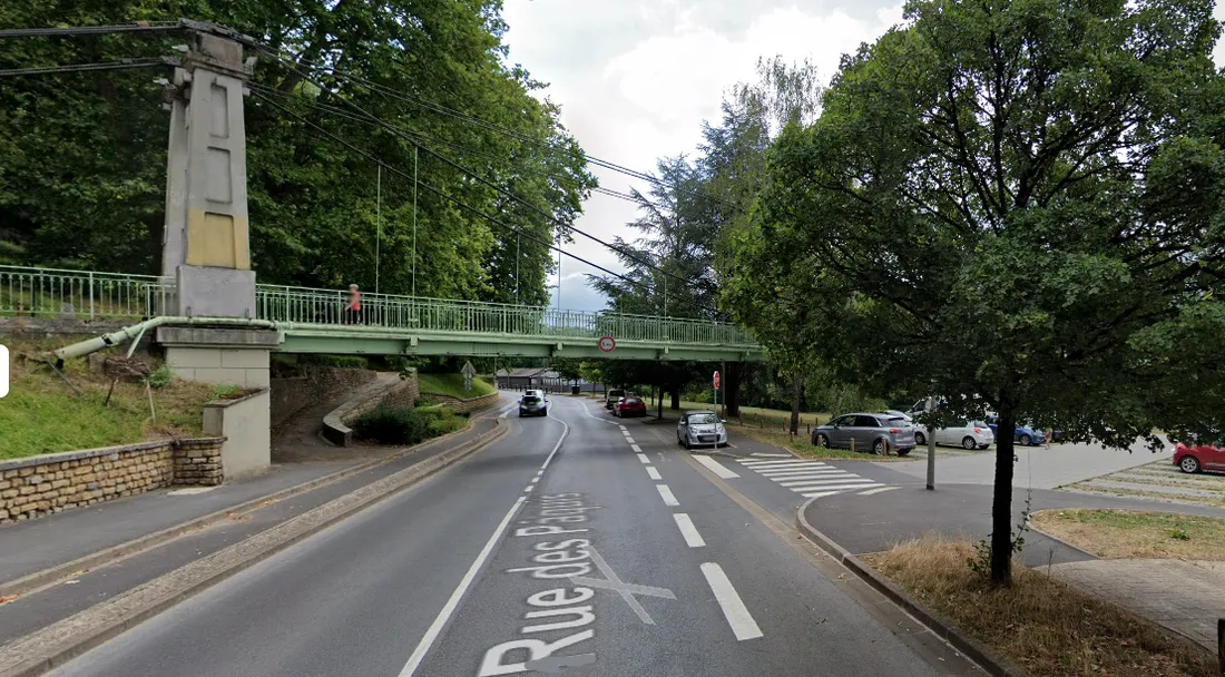 passerelle mont olympe
