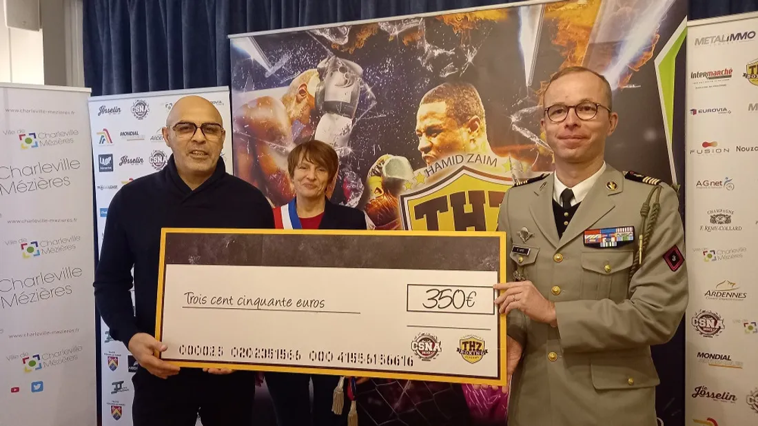 Sang'liés remise de chèque décembre 2023