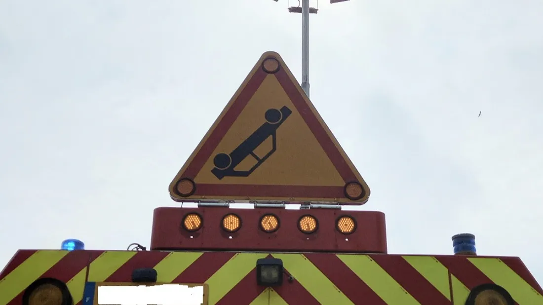 panneau accident