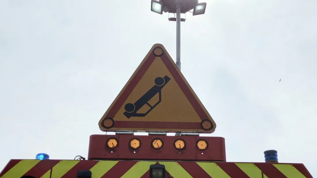 panneau accident
