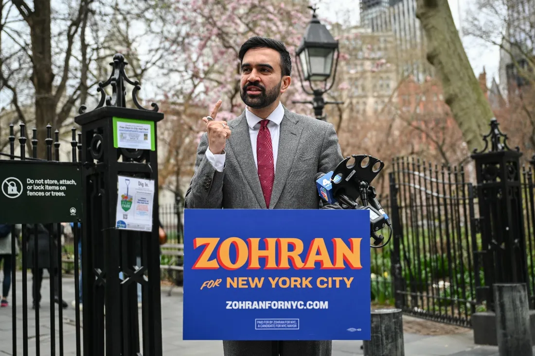 Zohran Mamdani en tête de la primaire démocrate à New York