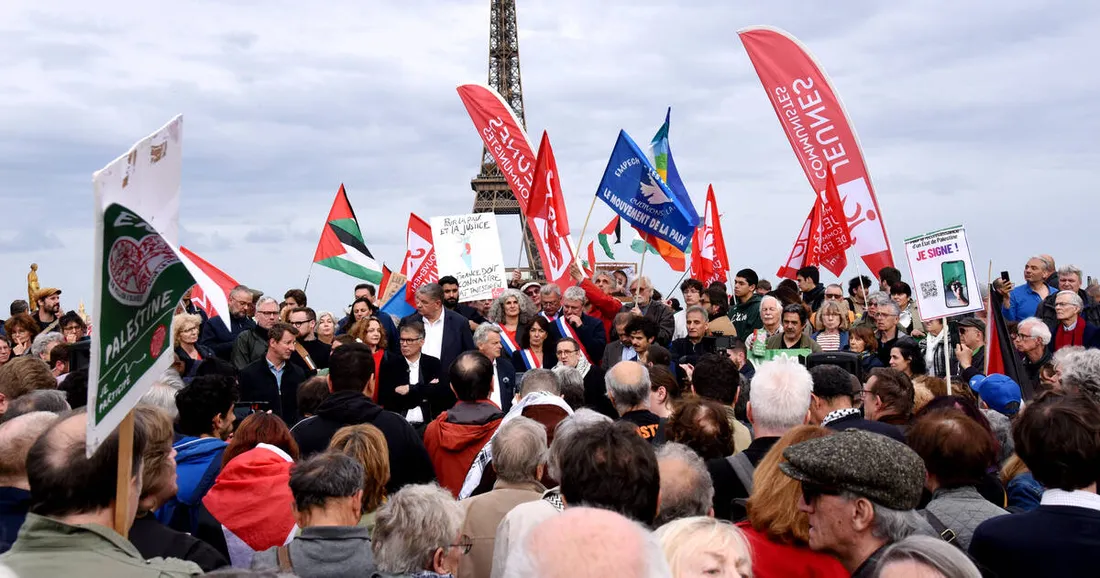 France : la gauche mobilisée pour dire « stop au génocide » à Gaza