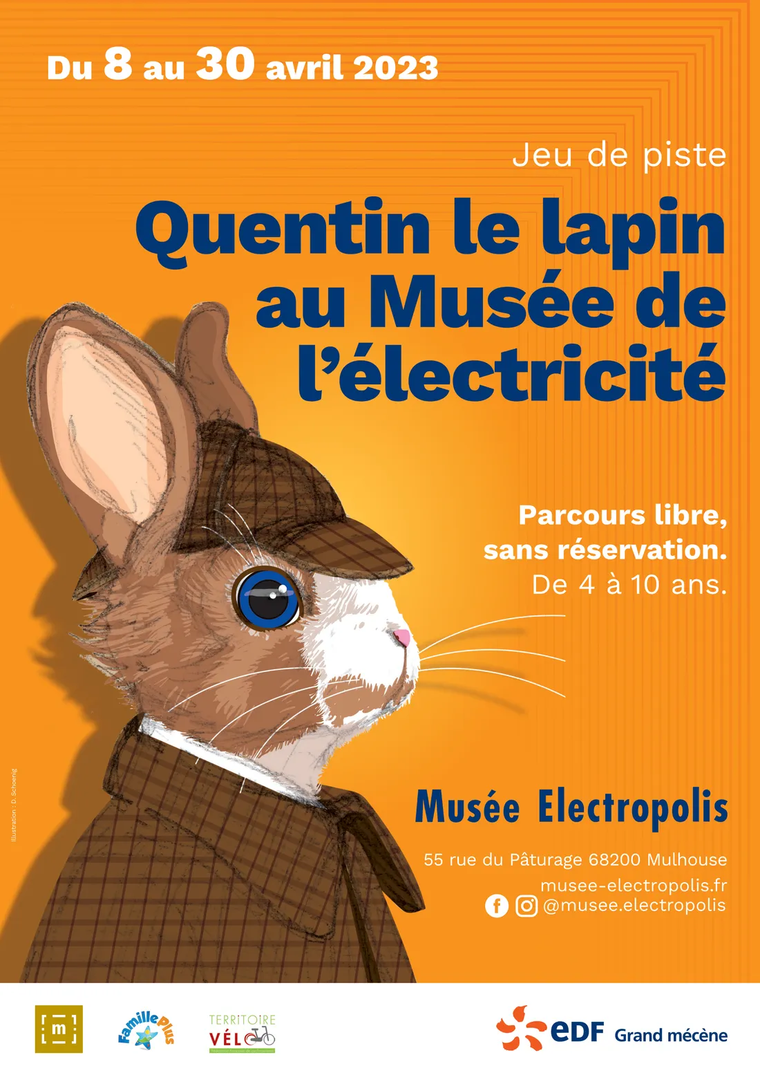 Jeu de piste Quentin Le Lapin Electropolis