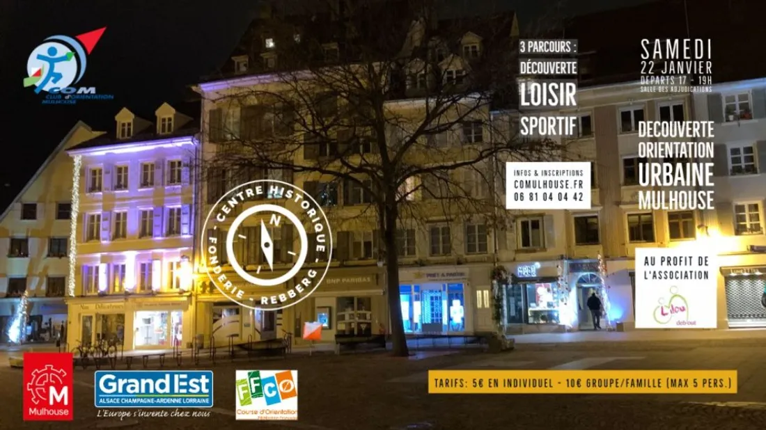 Raid Orientation Urbaine à Mulhouse