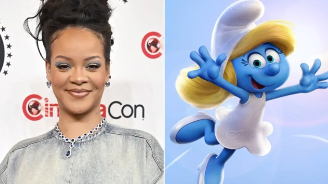 Rihanna sera la Schtroumpfette au ciné