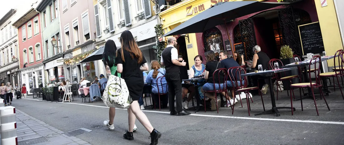 zone pietonnisée agrandie