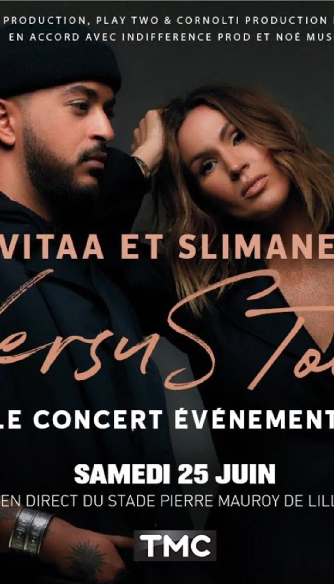 Le concert de Vitaa et Slimane en direct sur TMC