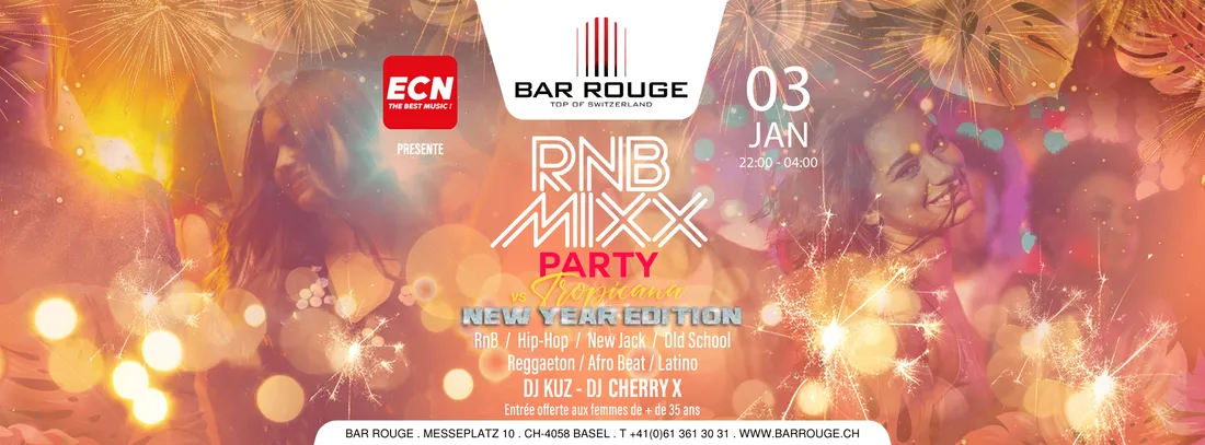 RnB Mixx Party vs Tropicana New Year Edition