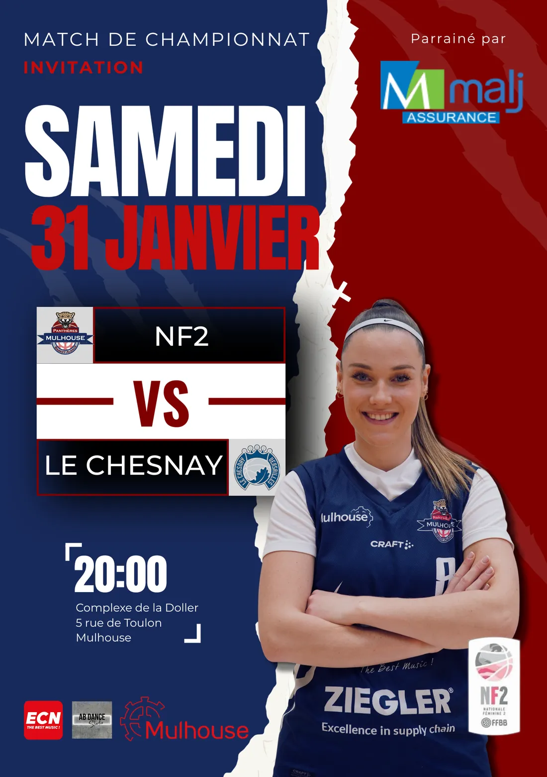 NF2 : Panthères vs Le Chesnay