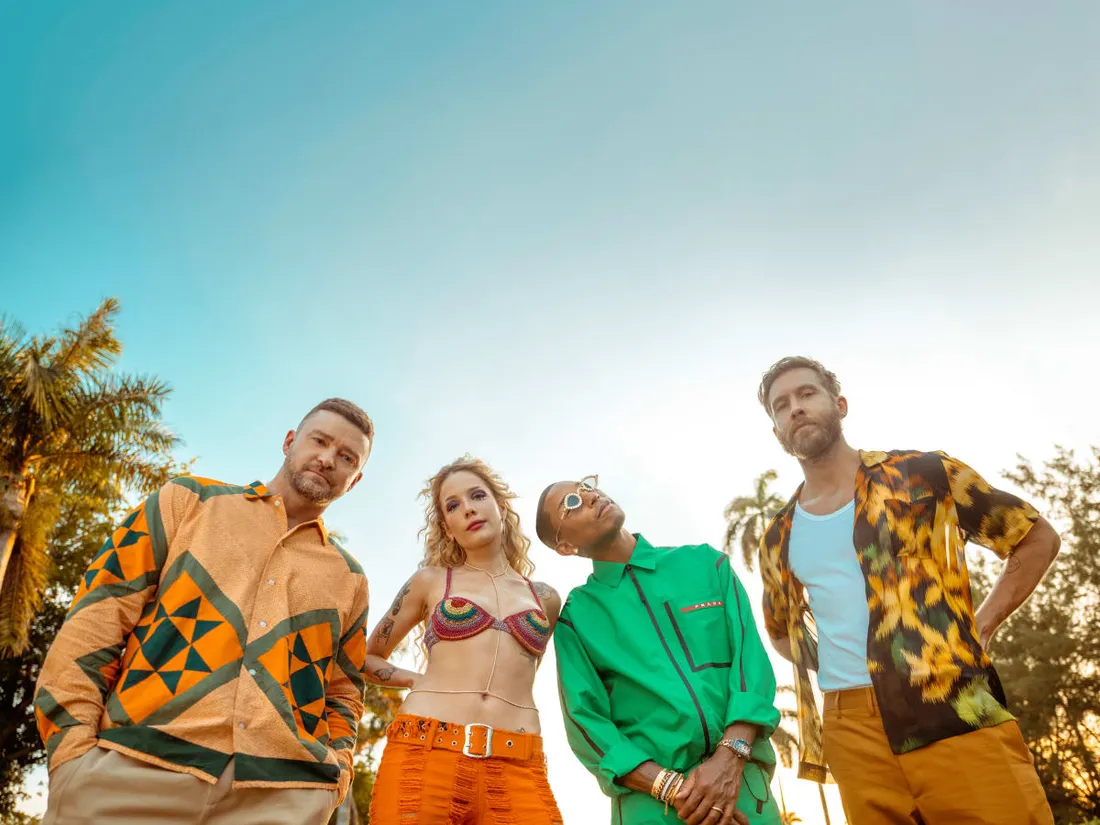 Justin Timberlake, Halsey, Pharrell Williams, Calvin Harris