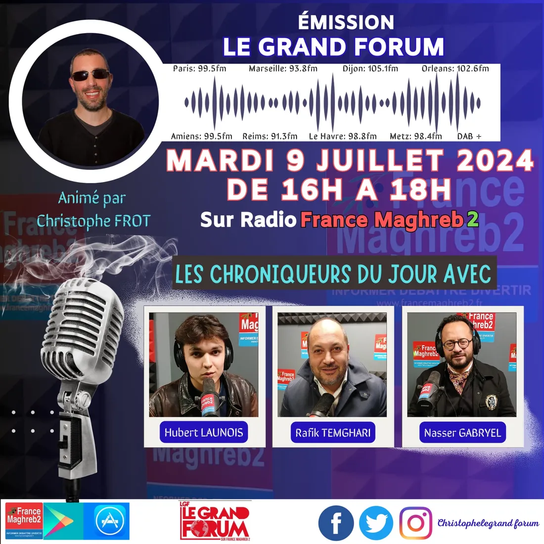 LE GRAND FORUM #LGF DU MARDI 9 JUILLET 2024, SPECIAL POST 7 JUILLET