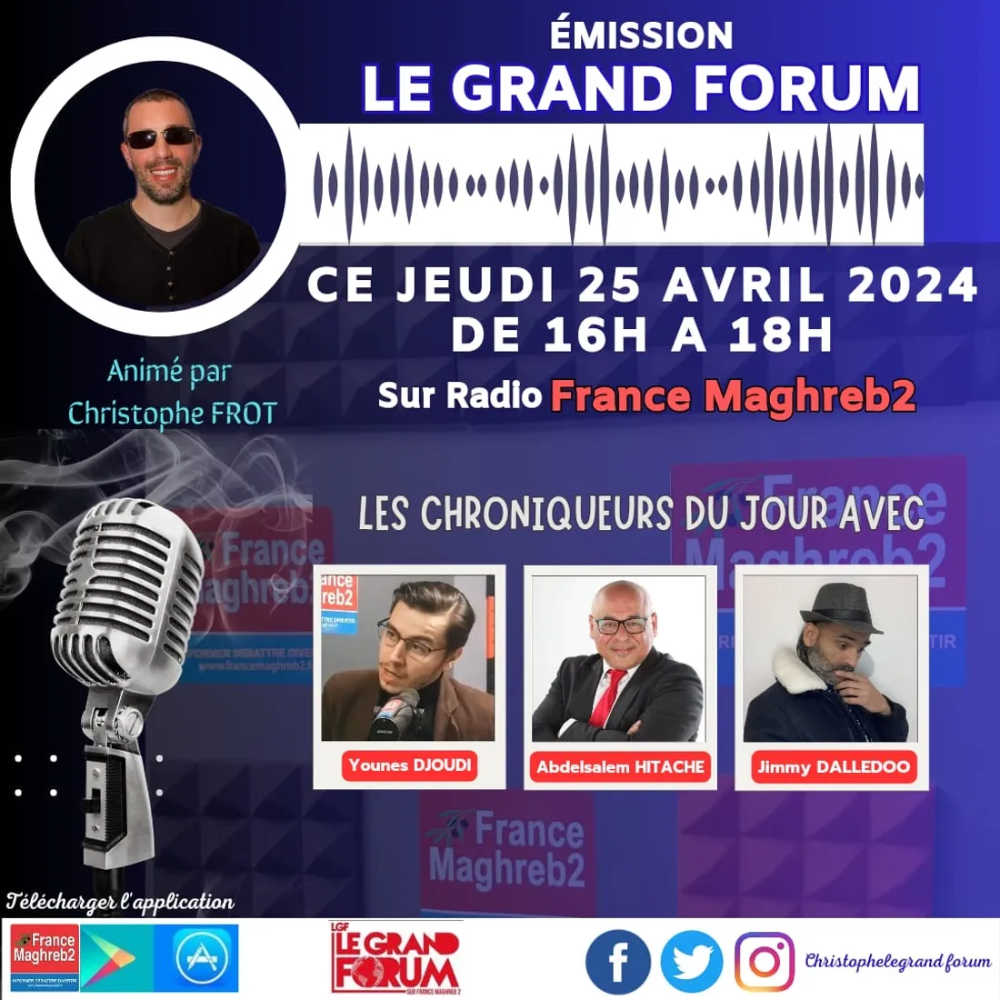 Le grand forum du 25 avril 2024