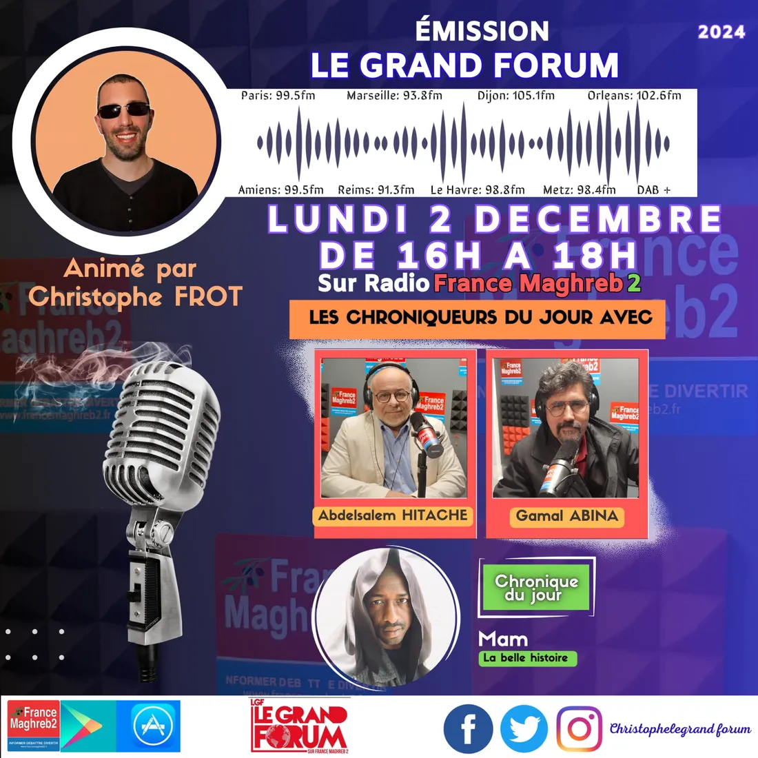 Le grand forum #Lgf du lundi 2 décembre 2024