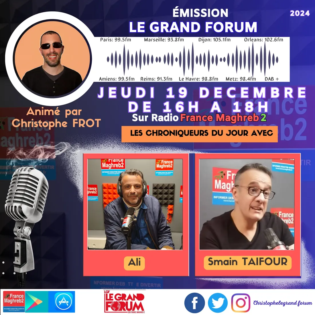 Le grand forum #Lgf du jeudi 19 décembre 2024