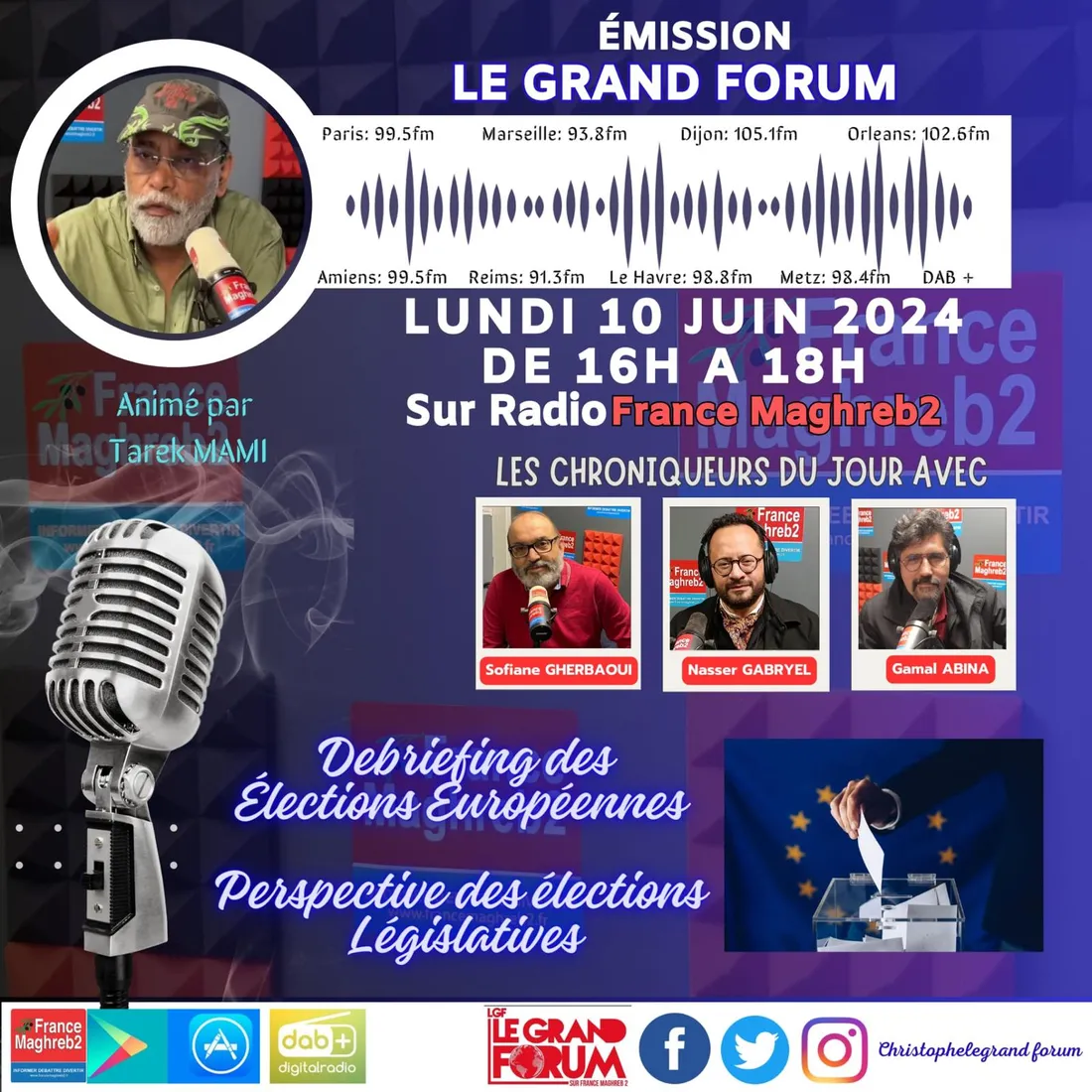 Le grand forum #Lgf du lundi 10 juin 2024, européennes - décryptage des résultats