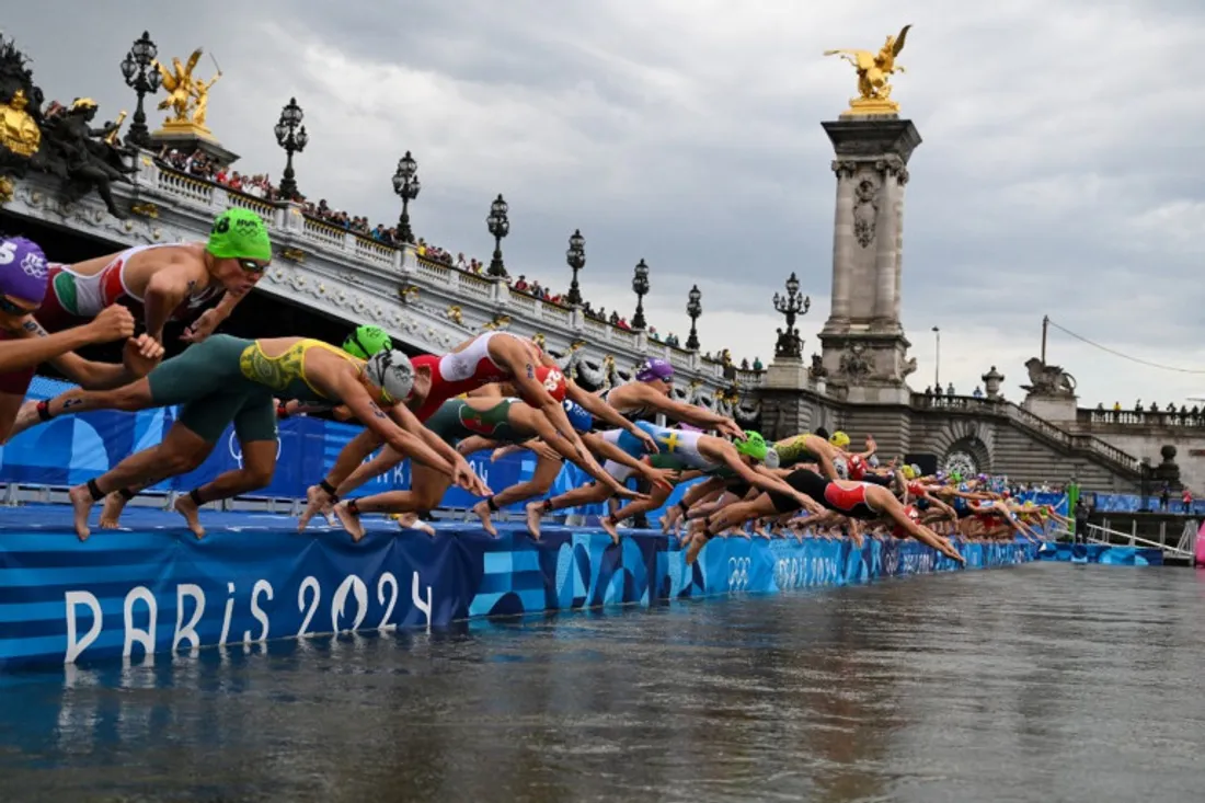 Le triathlon des JO Paris 2024 a bien eu lieu dans la Seine 