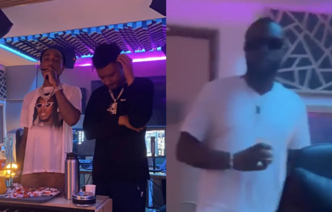 Gims, Quavo, et Bu$hi préparent un hit ? 