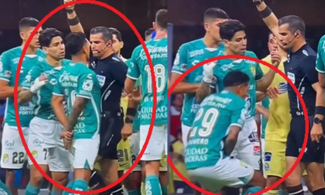 Un arbitre met un coup de genou aux parties intimes d'un joueur en plein match !
