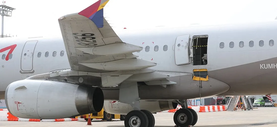 En plein vol un passager ouvre la porte de l'avion, la panique a bord !