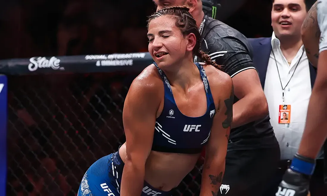 Ailin Perez fait sensation avec une célébration audacieuse à l'UFC Paris