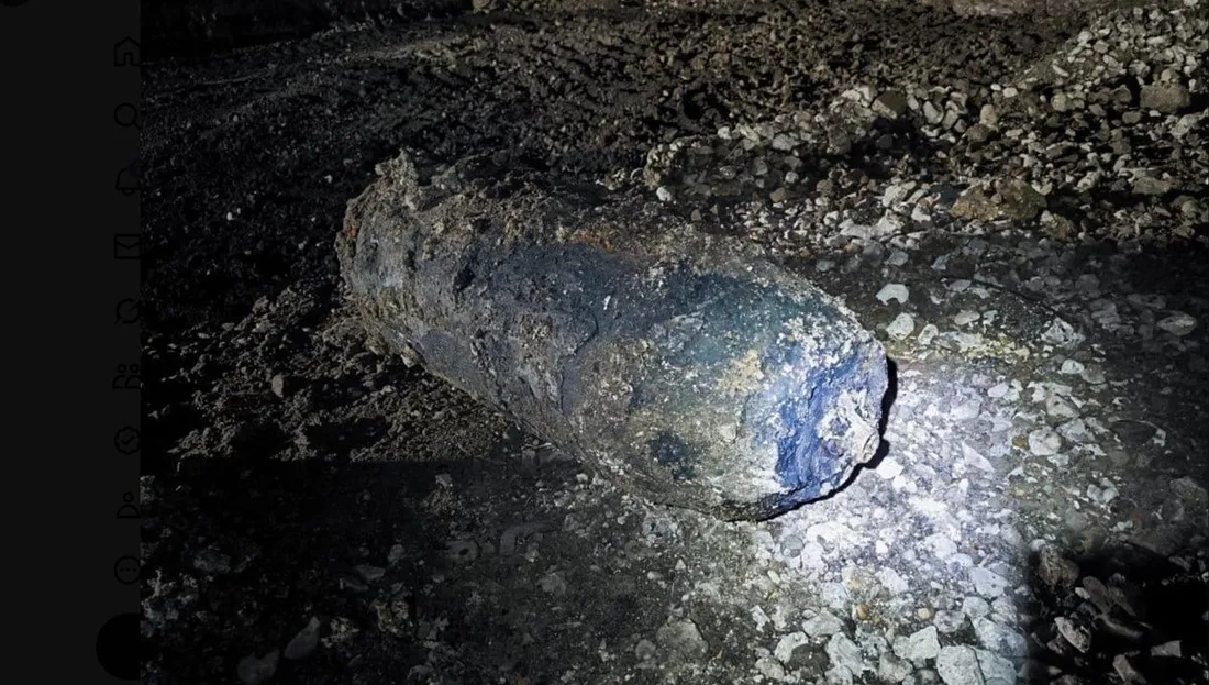 Découverte d'une bombe de la Seconde Guerre mondiale à la Gare du Nord