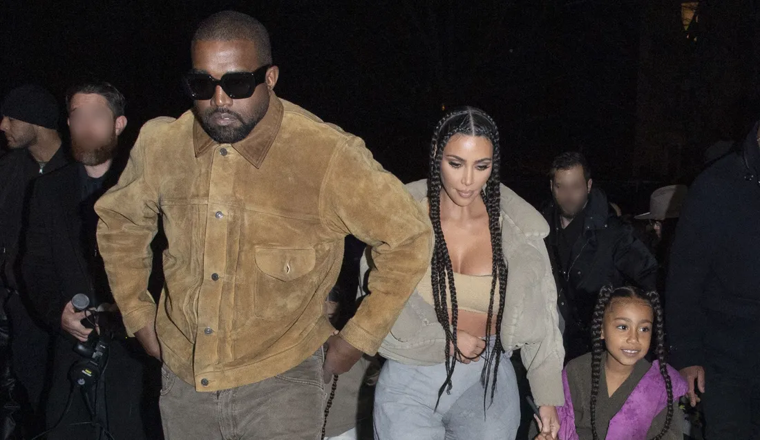 Kanye West VS Kim Kardashian: Conflit autour du droit de parole sur la vie de leur fille North
