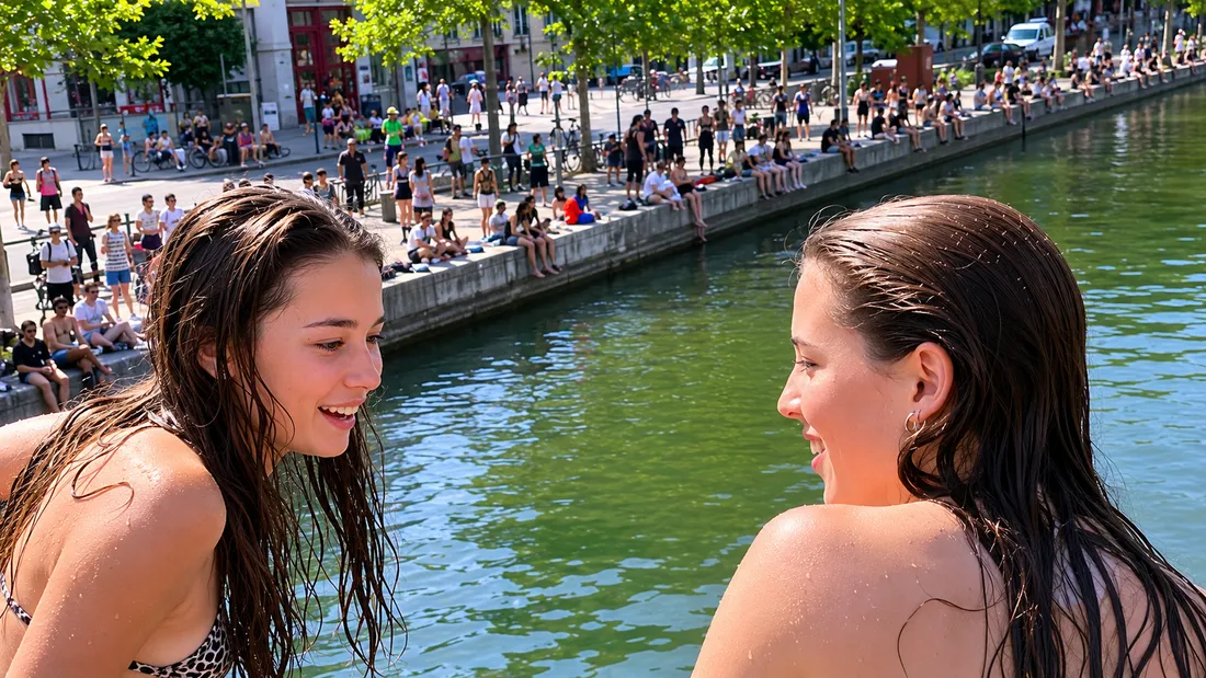 Caannicule seine paris