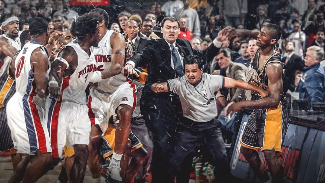 Netflix propose un documentaire sur la plus grosse bagarre de la NBA