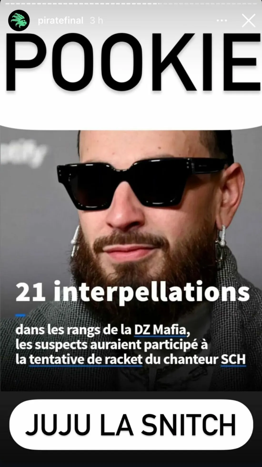 Booba accuse SCH d'être un informateur de police