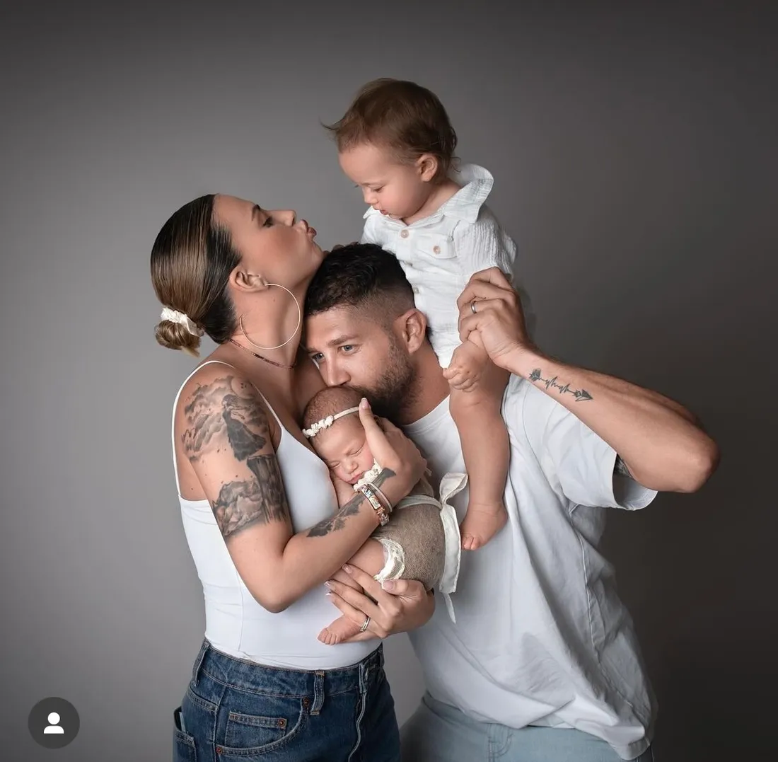 Giuseppa et Paga révèlent enfin le visage de leur deuxième enfant, Adrianna 3