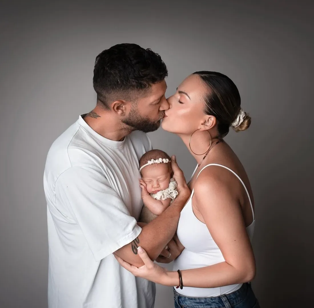 Giuseppa et Paga révèlent enfin le visage de leur deuxième enfant, Adrianna