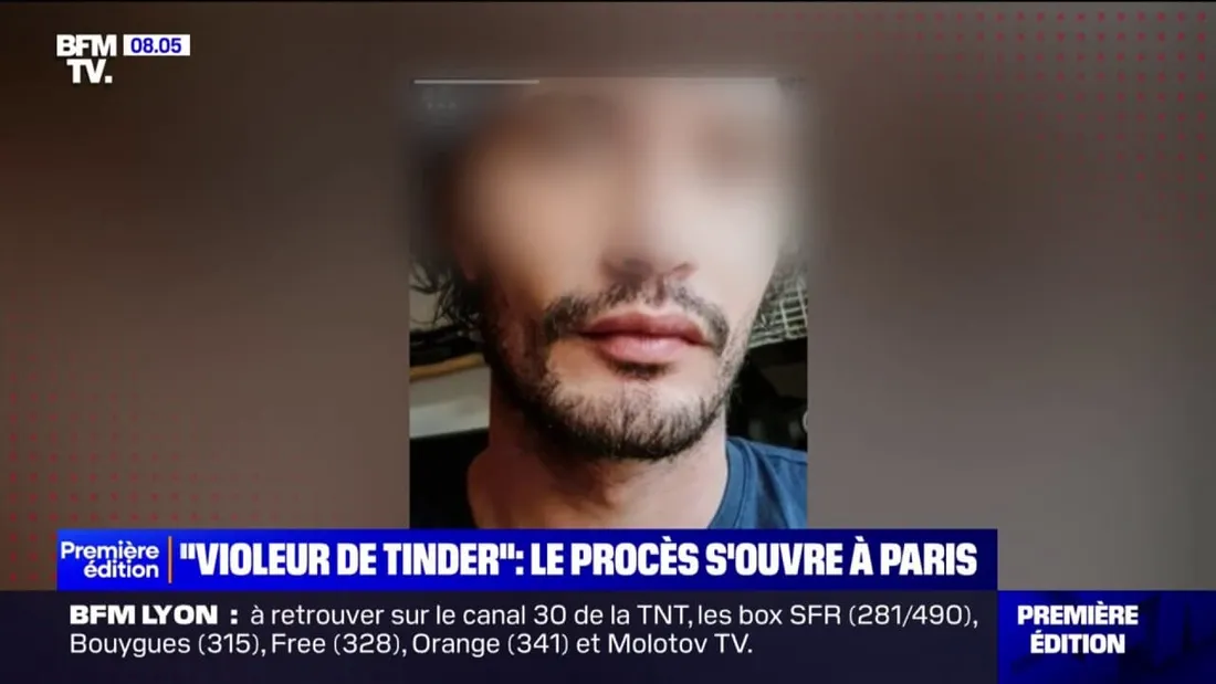 Procès du « violeur de Tinder » jugé pour 17 viols et agressions sexuelles