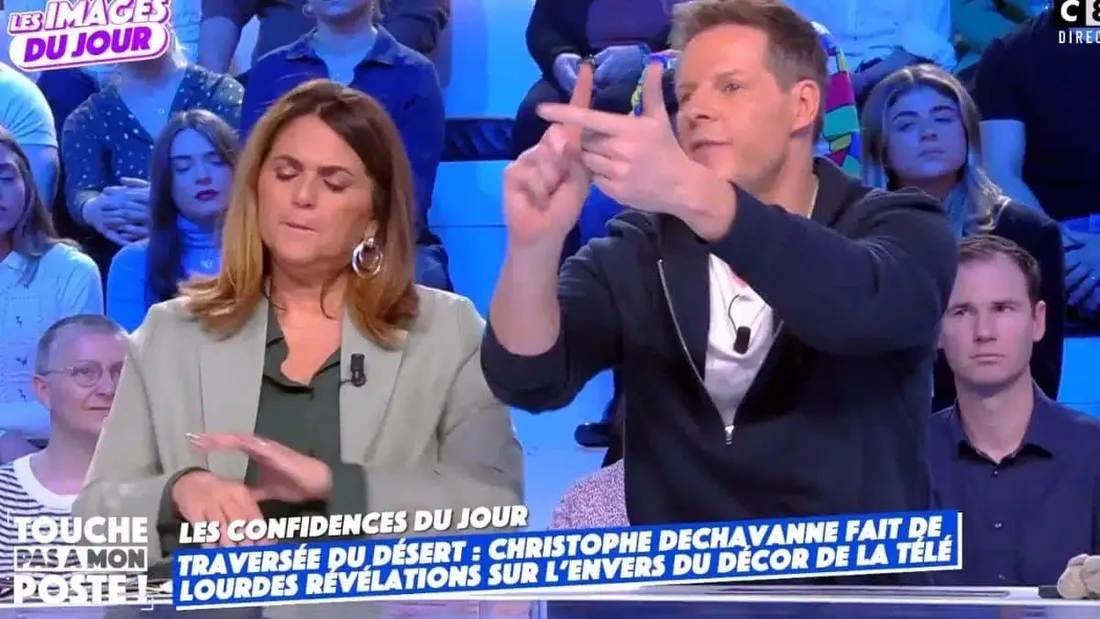 TPMP : Matthieu Delormeau démonte Christophe Dechavanne en direct !