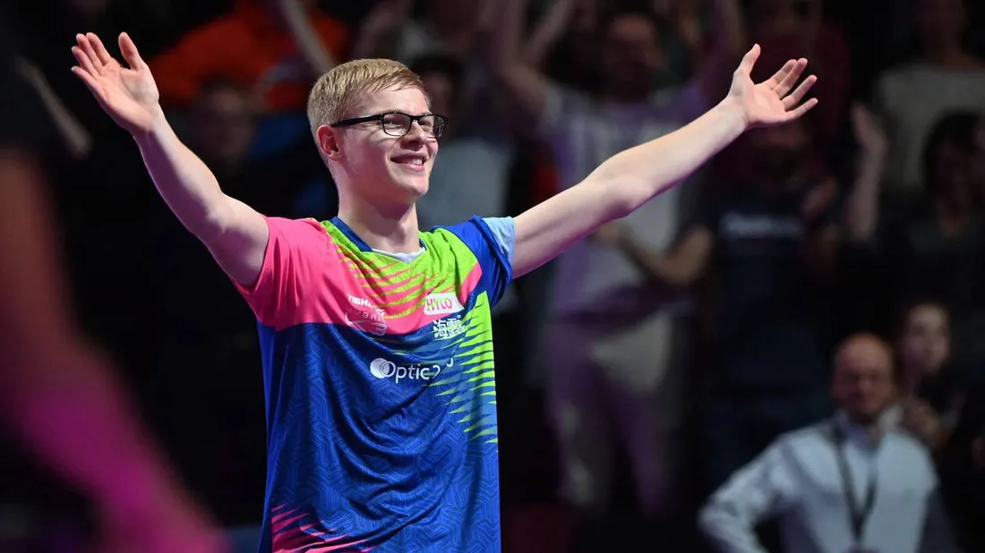 Félix Lebrun, prodige du tennis de table, décroche le WTT Champions à Montpellier