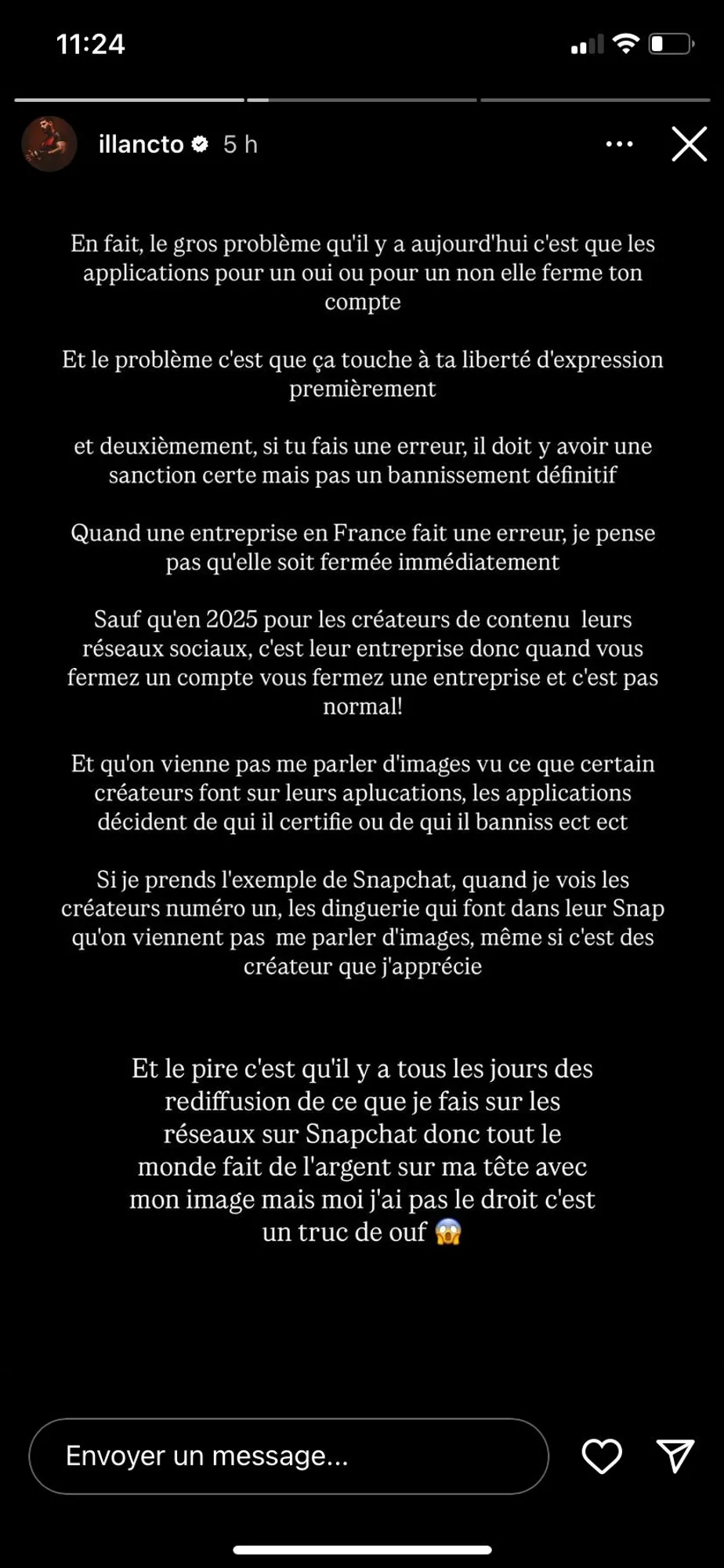  Jazz Correia récupère son Snapchat, des personnalités de télé-réalité critiquent la décision