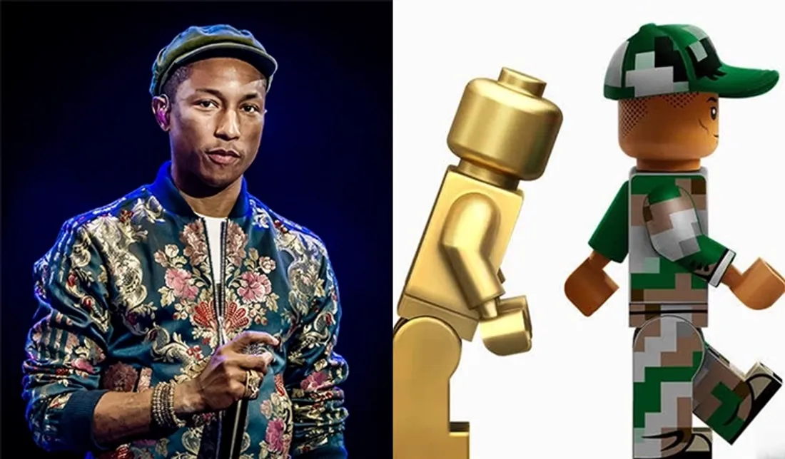 Pharrell Williams et les briques de sa vie : un film Lego et un projet avec Gondry