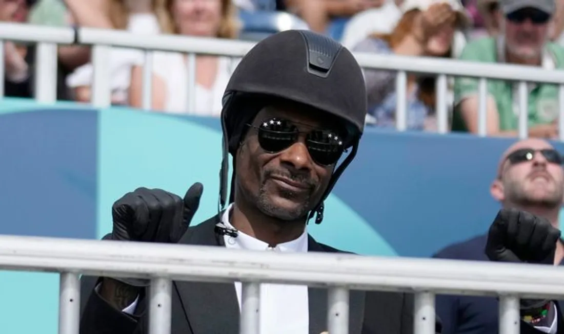 Snoop Dogg est partout aux JO de Paris 2024 : le voici jouer au cavalier 